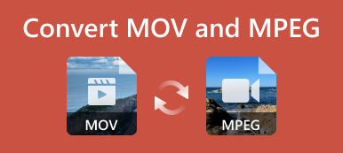 Convert MOV and MPEG