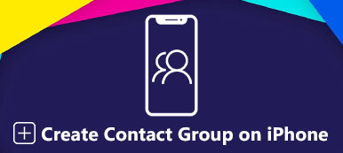 Create Contact Group on iPhone