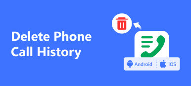 Delete Phone Calls History