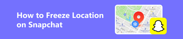 How To Freezw Location On Snapchat