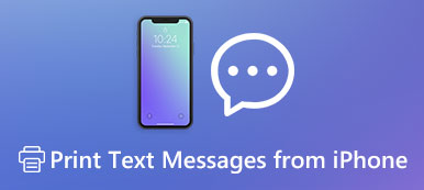 Print Text Messages from iPhone