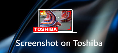 Screenshot on Toshiba