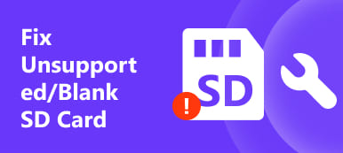 Unsupported Blank SD Card