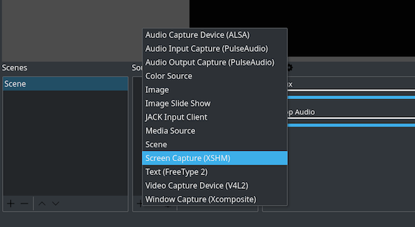 Select Recording Area on OBS