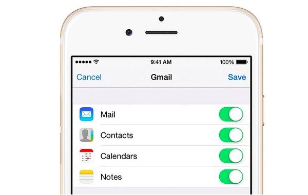 Find Disappeared Notes on iPhone via Settings
