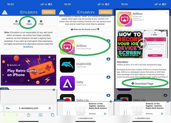 Iemulators Apps Airshou Download