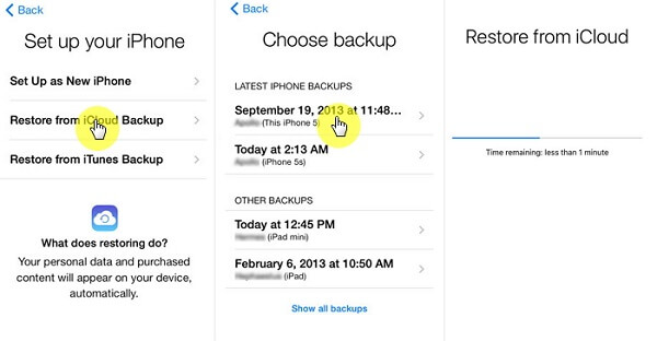 Restore deleted WeChat messages from iCloud backup