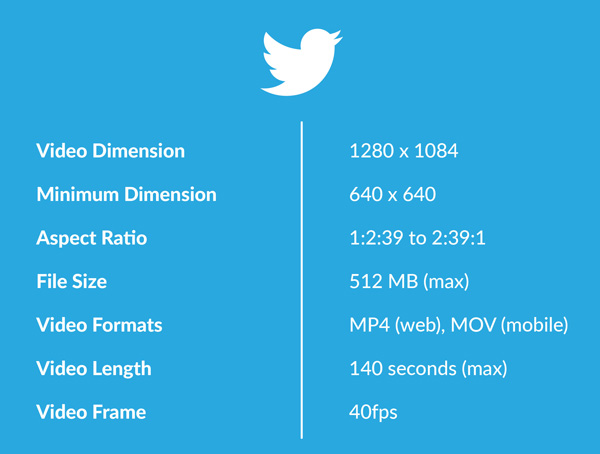 Twitter Video Specifications