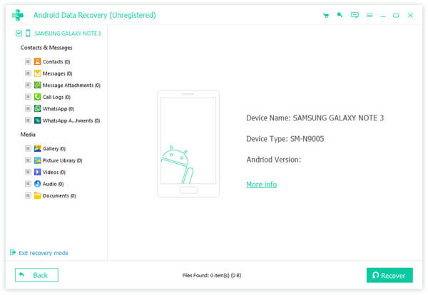 Android-Daten extrahieren