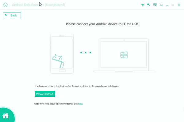 connect android to computer