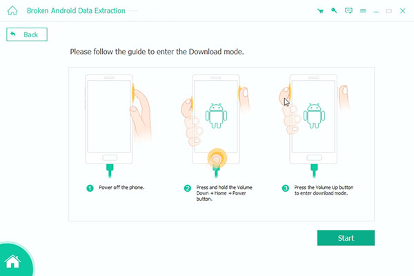 Rufen Sie den Download-Modus auf