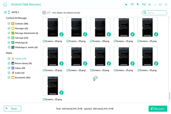 Recuperar registros de chamadas do Android