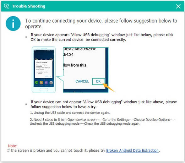 Debugging USB