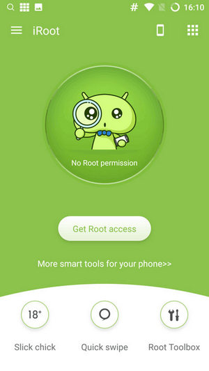 Root Android-telefoon met iRoot APK