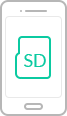 SD-Kartenausgabe