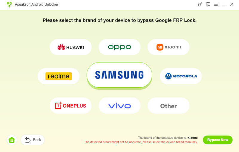 Bypass Google FRP Lock Brand