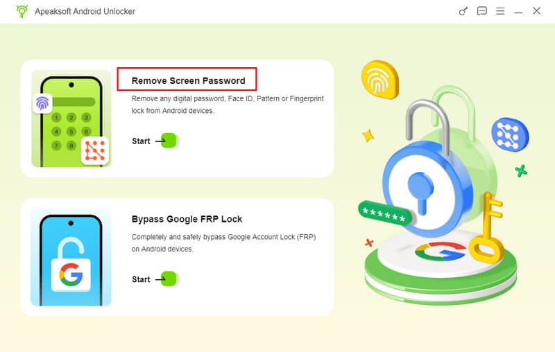 Remove Screen Password