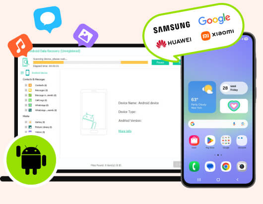 Recuperación de datos de Android Apeaksoft