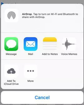 Hozzáadás az iCloud Drive-hoz