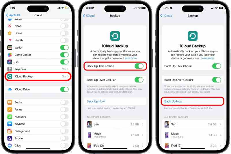 iPhone-Backup-Anleitung