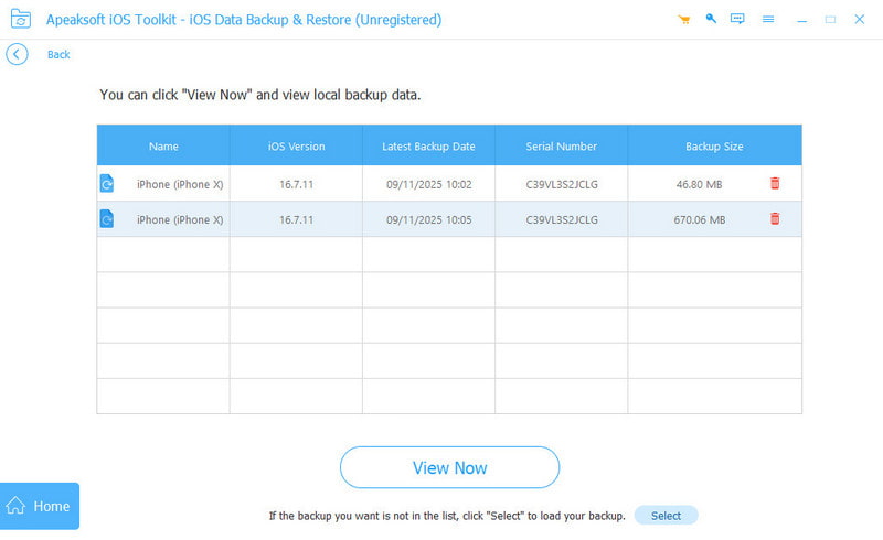 Ver copia de seguridad de Viber en iPhone