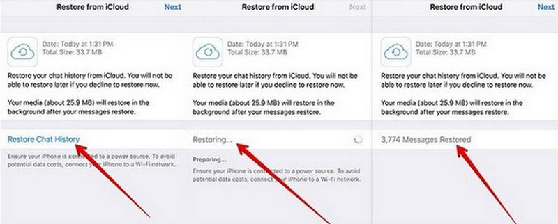 Restore Chat History On Whatsapp New iPhone