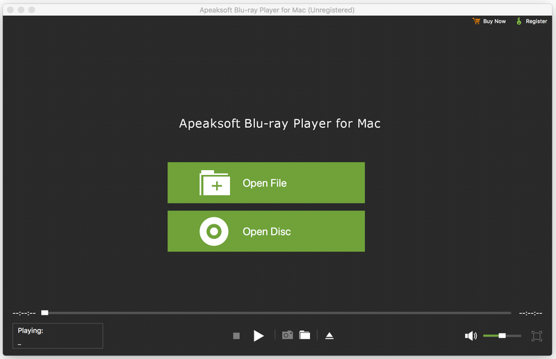 Apeaksoft Blu-ray Player for Mac Screenshot