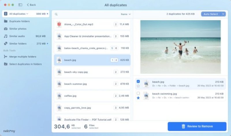 Duplikatfilsökare Nektony