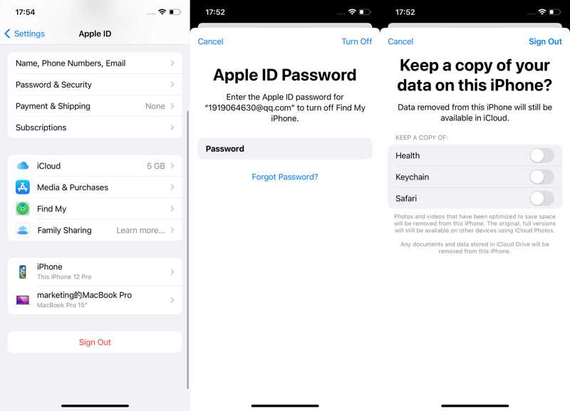 Töröld az iCloud iPhone-t