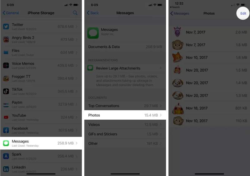 Удалить сообщения