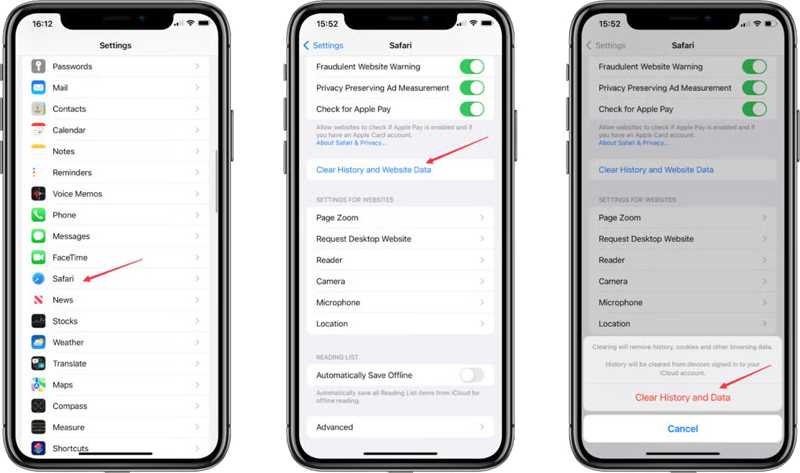 Safari Browse History Mobile