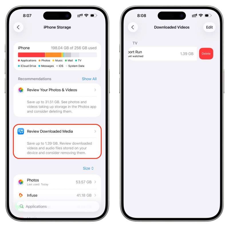 Delete Movies Storage