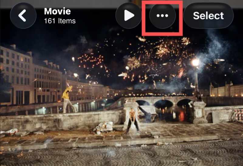 Album Options Iphone