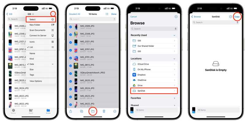 Save Photos External Drive