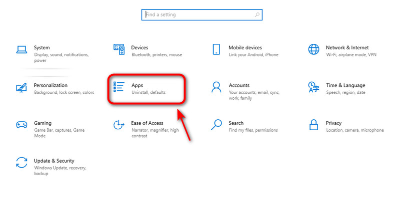 Use Settings to Remove iTunes