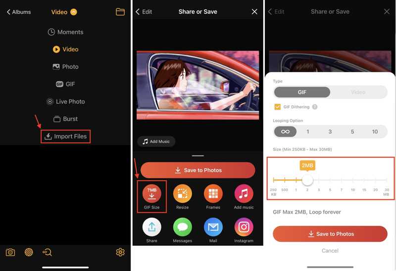 Creatore di GIF ImgPlay