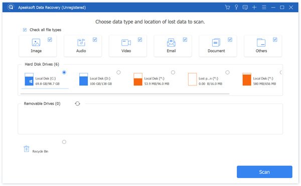 Interface de récupération de données