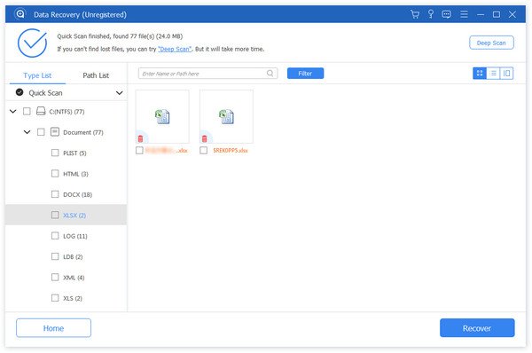 Récupérer Excel non enregistré