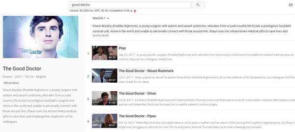 watch deleted video by title