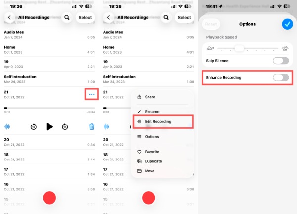 Hangjegyzet szerkesztése Javítás