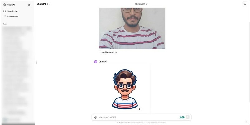 Éditeur de photos IA ChatGPT