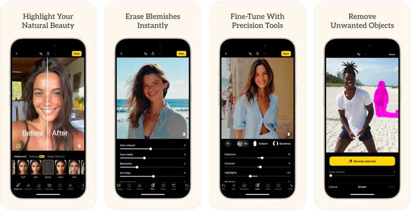 Éditeur de photos Lensa AI