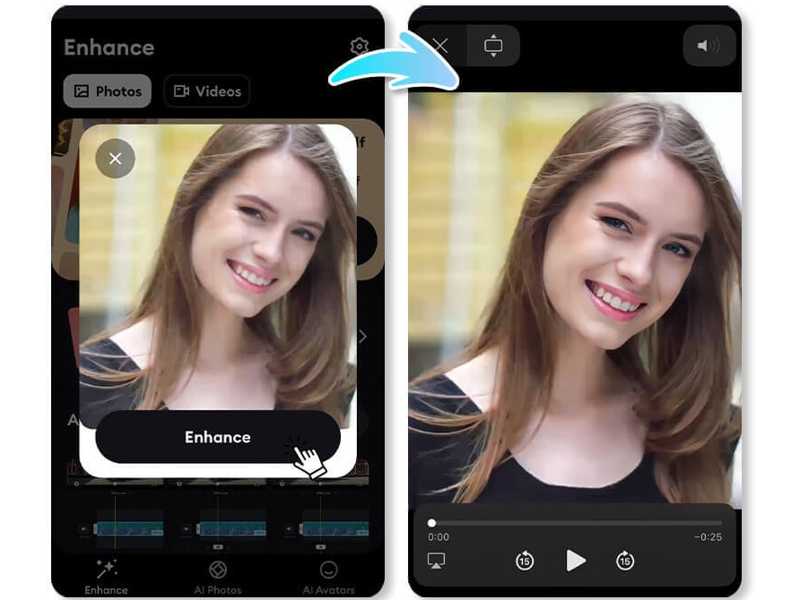 Éditeur de photos Remini AI
