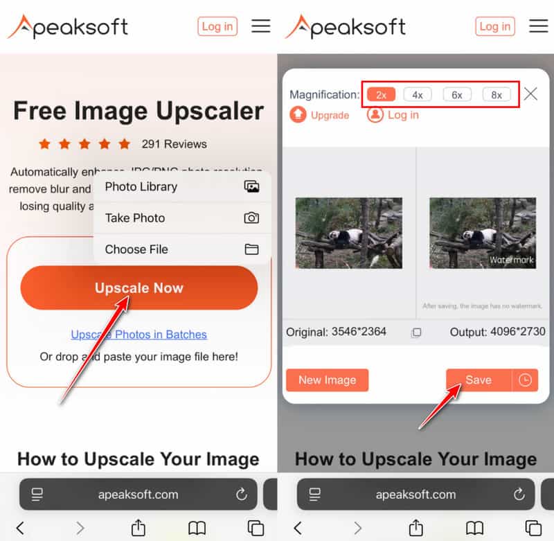Increase Photo Resolution Online