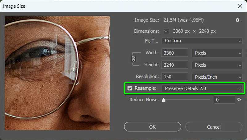 Corriger les images pixélisées dans Photoshop