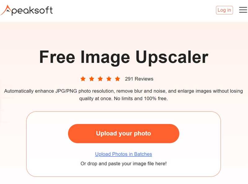 Mise à niveau de la page d'accueil