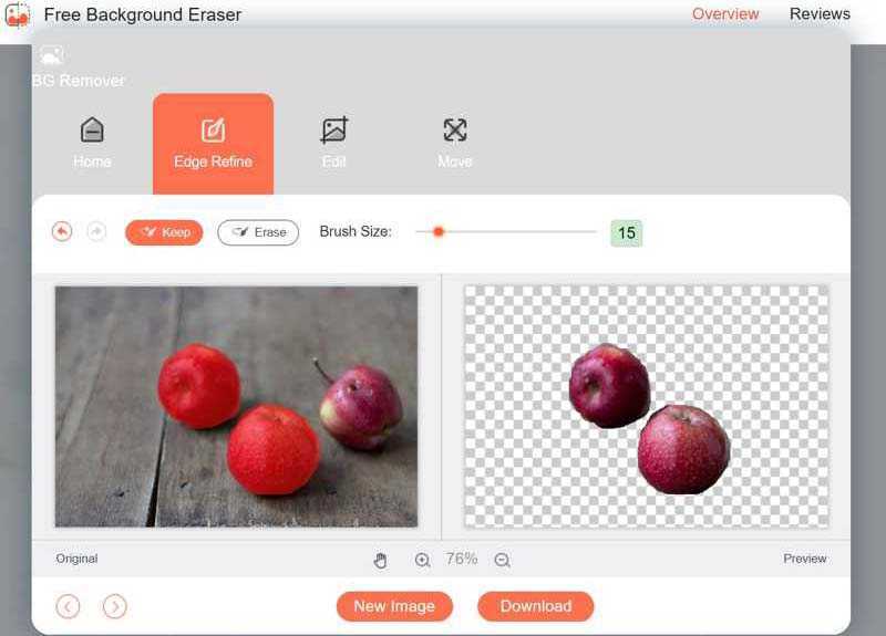 Supprimer l'arrière-plan