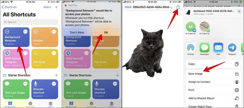 Remove Background in Shortcuts App