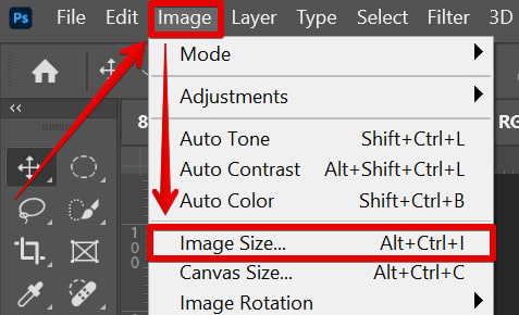 Velg Bildestørrelse