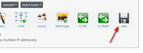 Press the Save Button